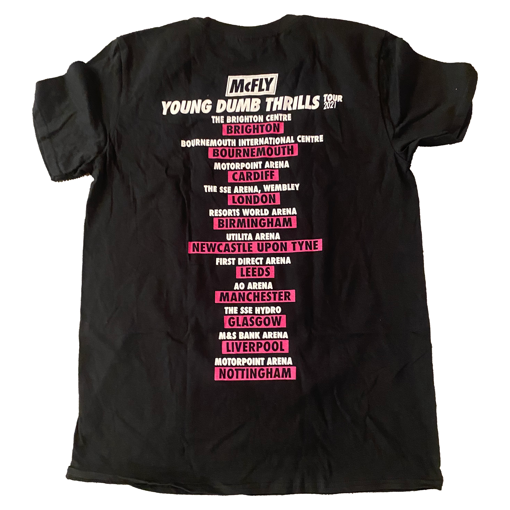 Young Dumb Thrills Pegasus Tour Tee