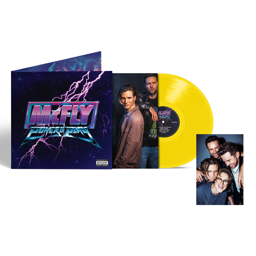 Power To Play | Yellow Vinyl + Signed Postcard