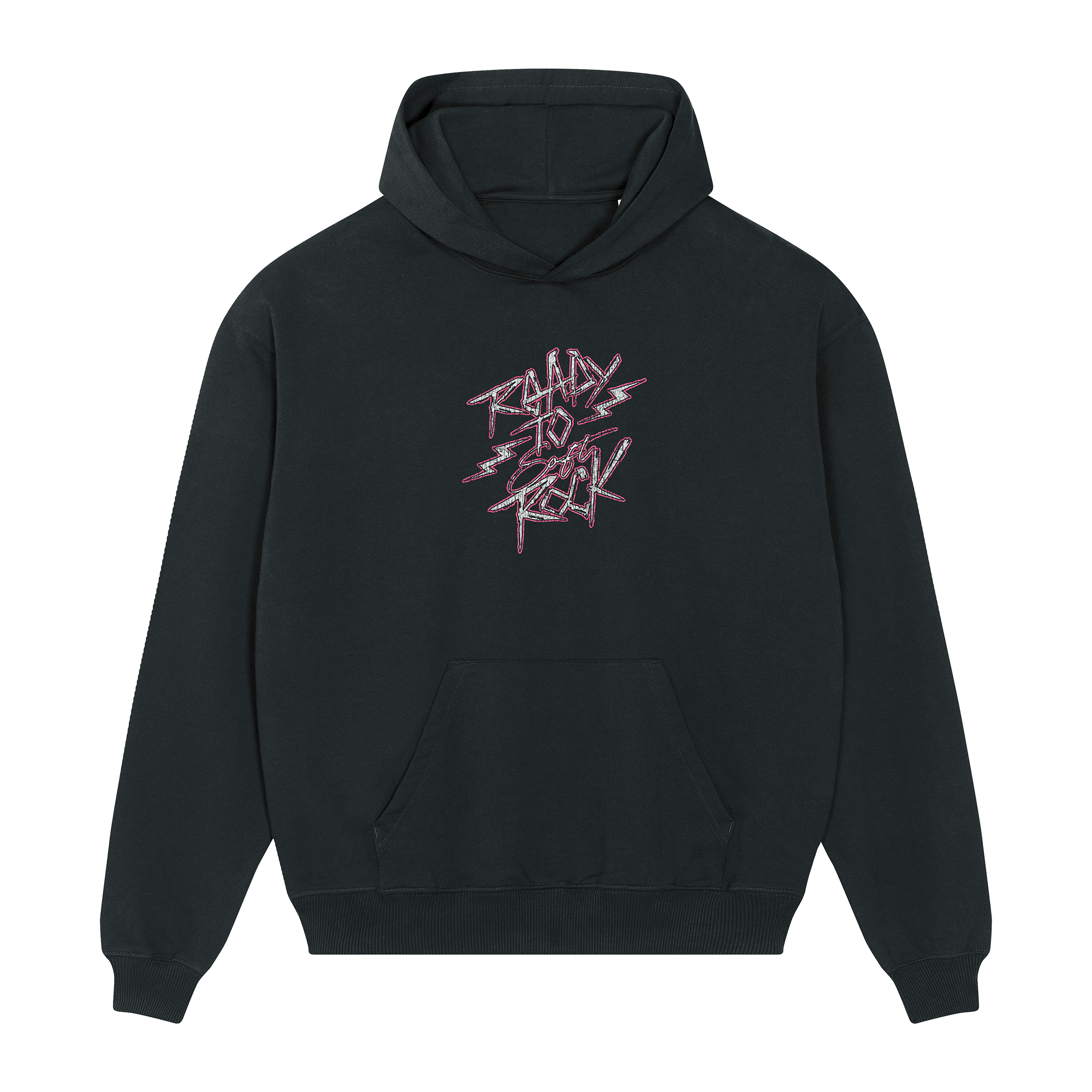 Ready To Soft Rock Black Hoodie