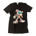 Young Dumb Thrills Robot Bear Tour Tee
