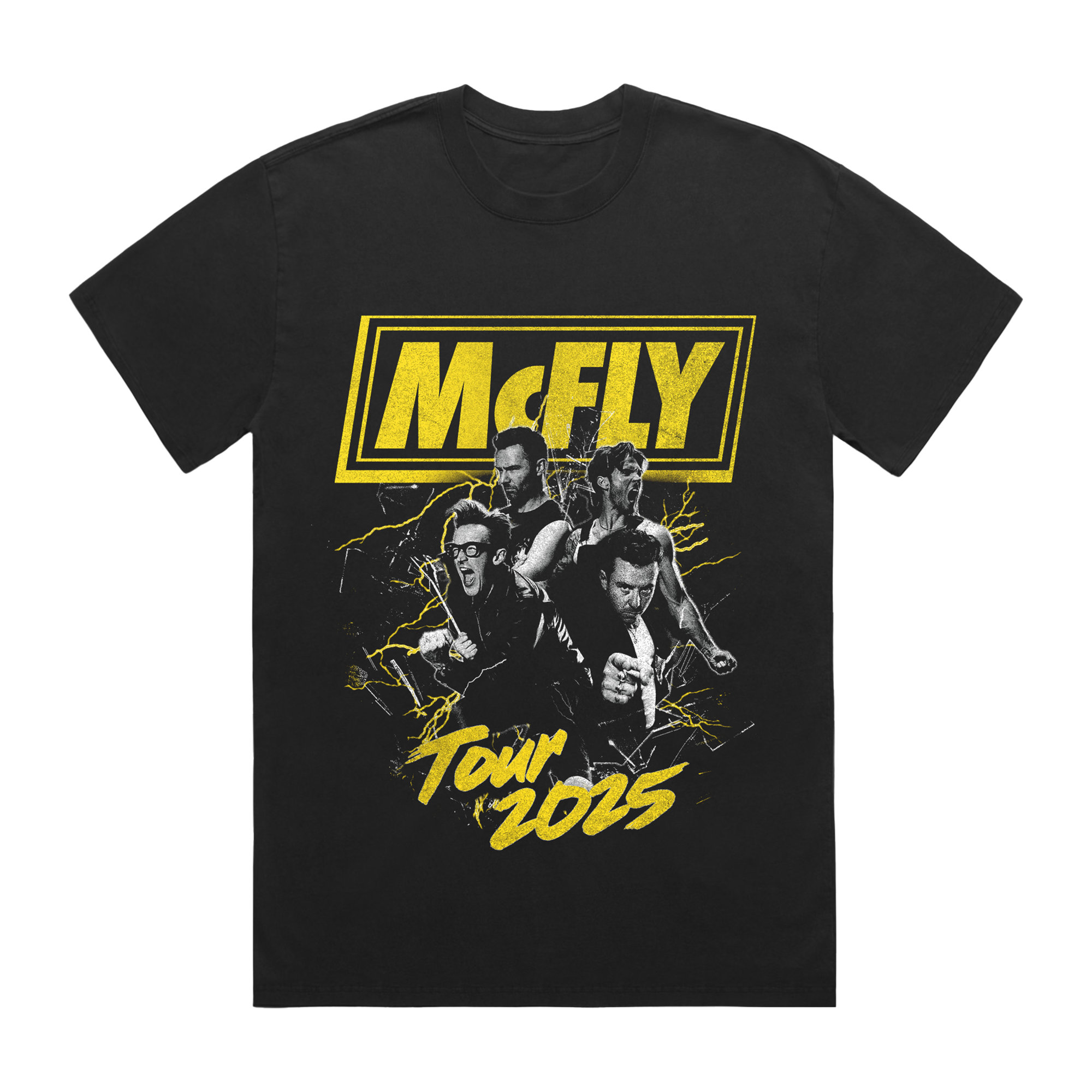 Lightening Black Photo Tee