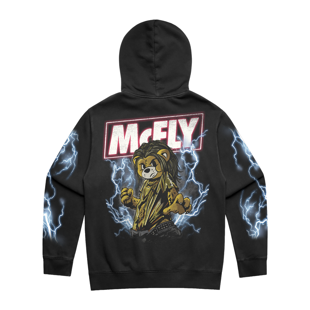 Lightening Bear | Black Hoodie