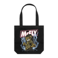 Lightening Bear | Black Tote Bag