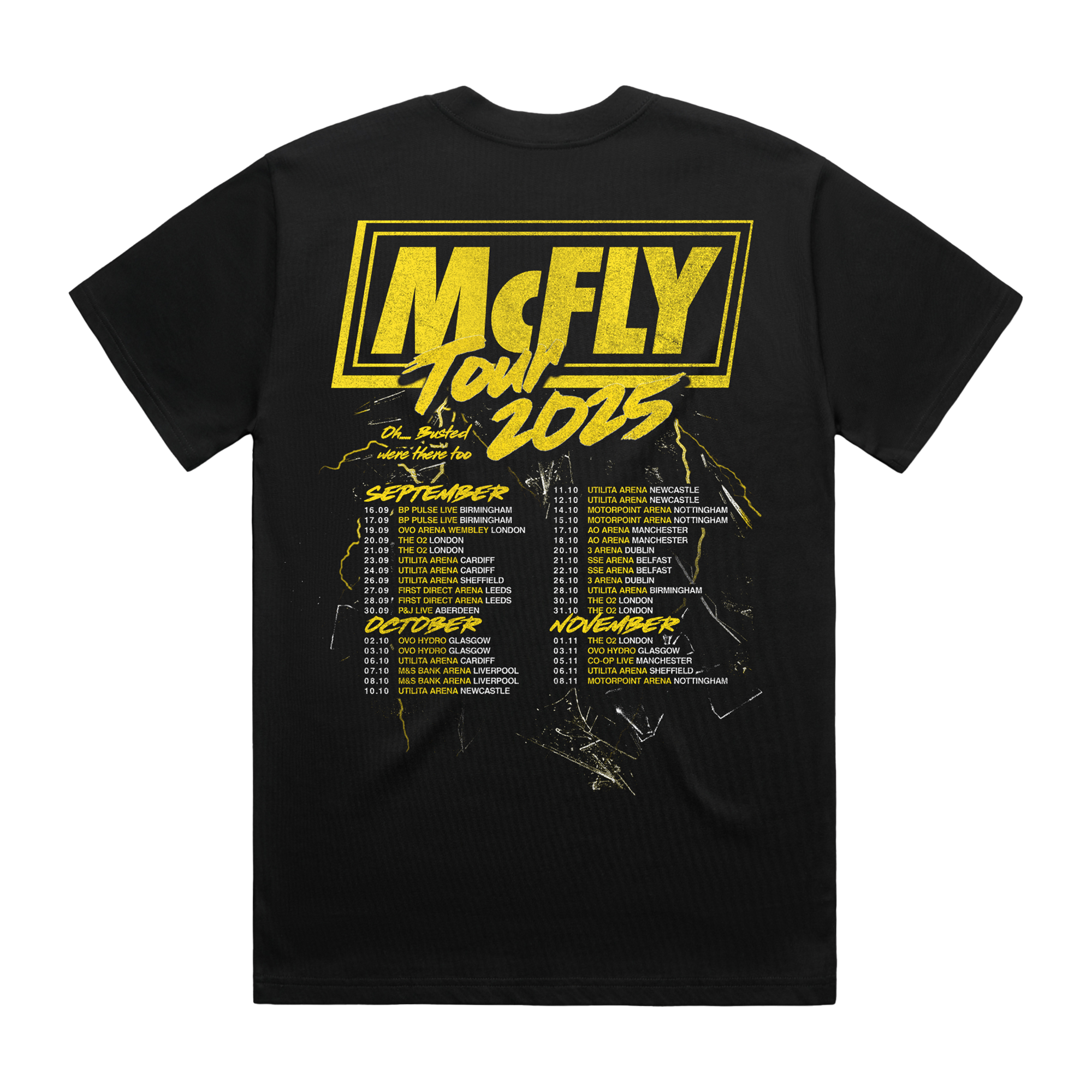 Lightening Black Photo Tee