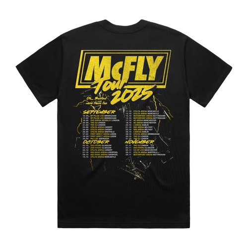 Lightening Black Photo Tee