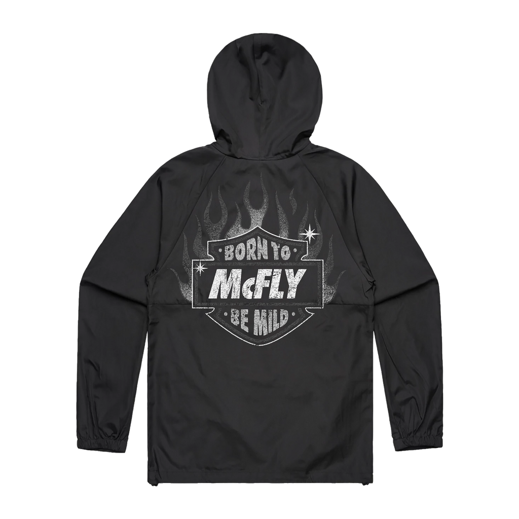 Born To Be Mild | Black Windbreaker