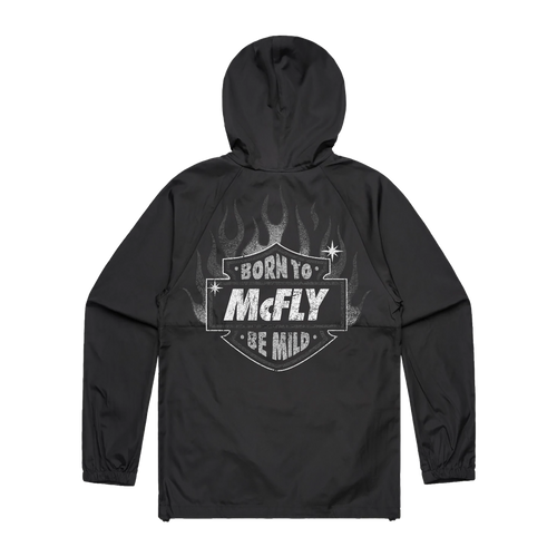Born To Be Mild | Black Windbreaker