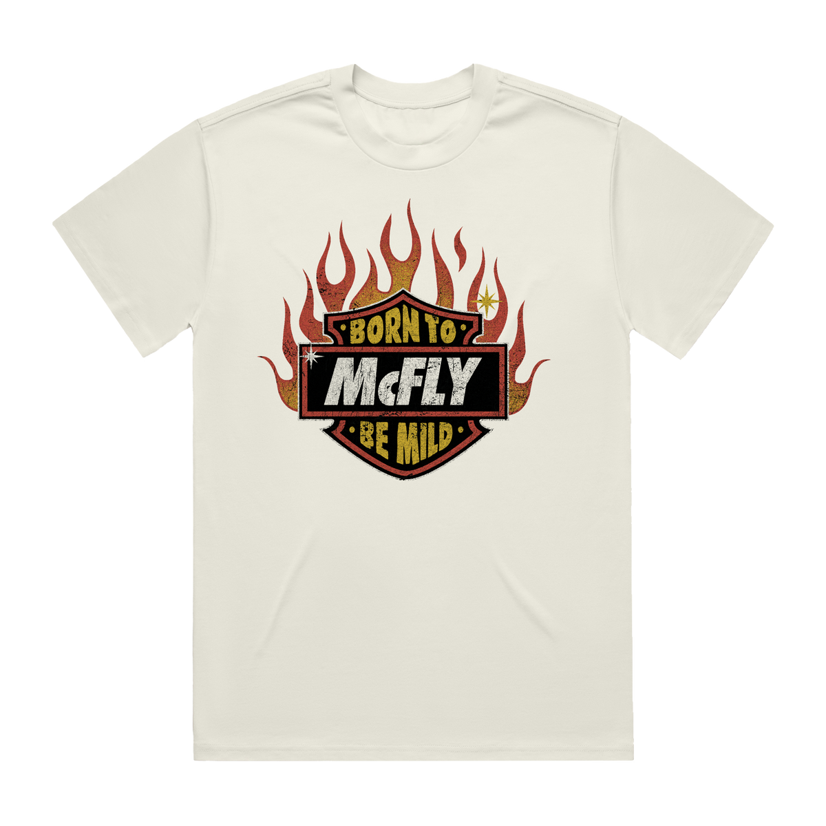Born To Be Mild | Ecru T-Shirt